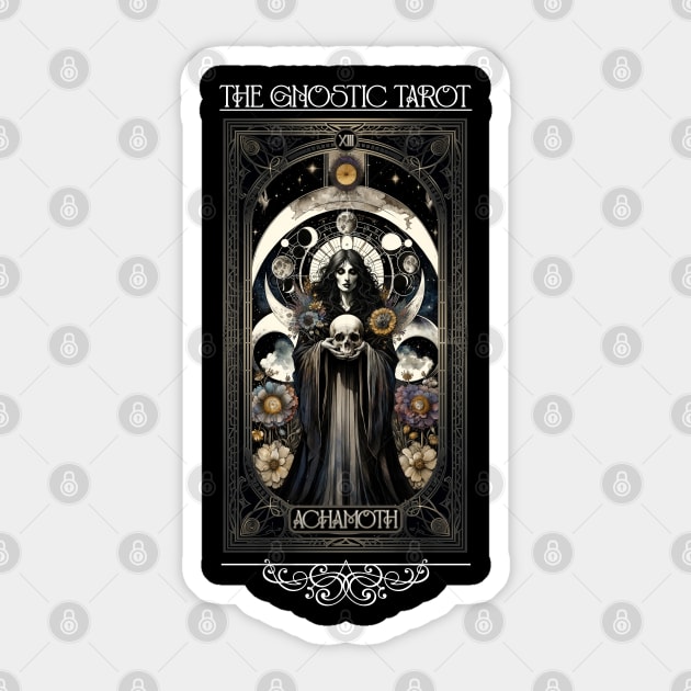 Gnostic Tarot Major Arcana - Achamoth Sticker by AltrusianGrace